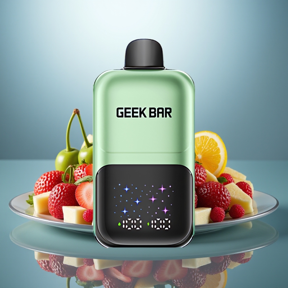GEEK BAR 2GO 50000 Puffs 20mL 5% Nicotine Sour Candy & Sour Fruits Rechargeable