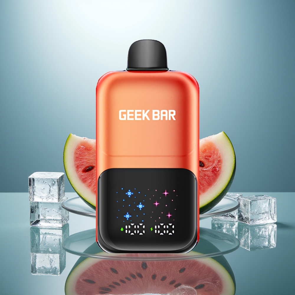 GEEK BAR 2GO 50000 Puffs 20mL 5% Nicotine Watermelon Bubble Gum Ice