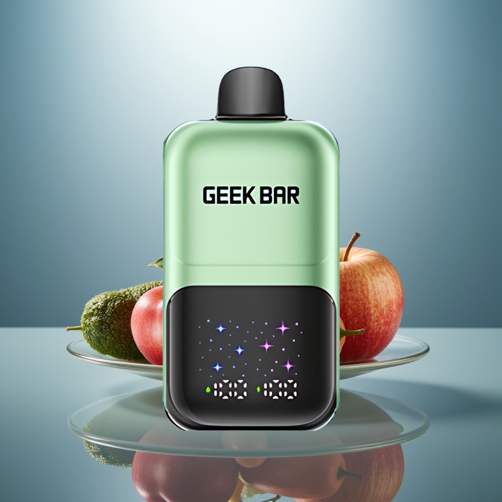 GEEK BAR 2GO 50000 Puffs 20mL Dual Tanks Double Apple A&B Rechargeable
