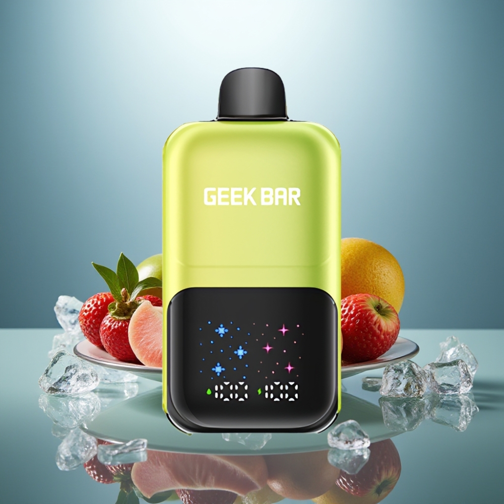 GEEK BAR 2GO 50000 Puffs 20mL Dual Tanks Sour Apple Ice 5% Nicotine