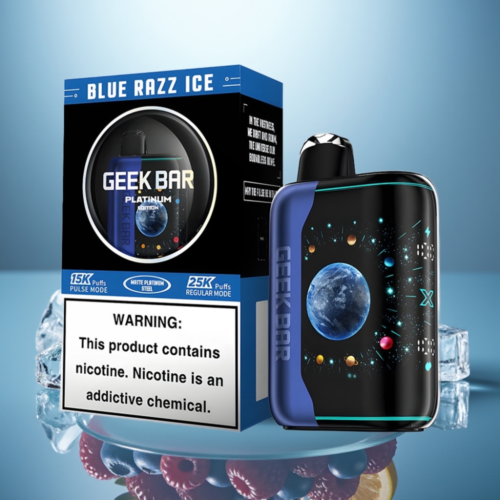 GEEK BAR Platinum 25000 Puffs 20mL USB-C Blue Razz Ice