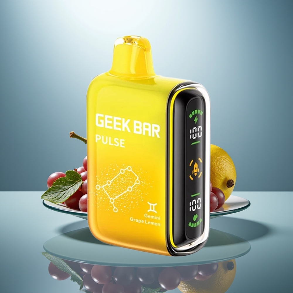 GEEK BAR Pulse 15000 Puffs 16ML 5% USB Type-C 650mAh Adjustable Airflow