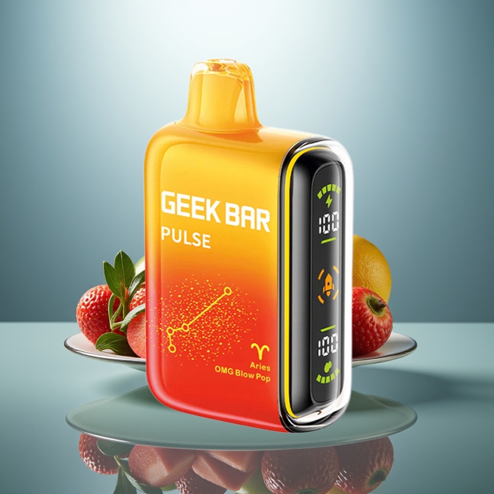 GEEK BAR Pulse 15000 Puffs 16ML 5% USB Type-C 650mAh Adjustable Airflow