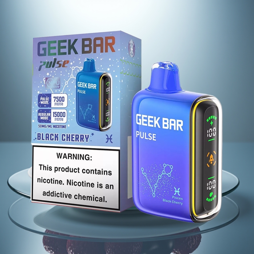 GEEK BAR Pulse 15000 Puffs 16ML 5% USB Type-C 650mAh Adjustable Airflow