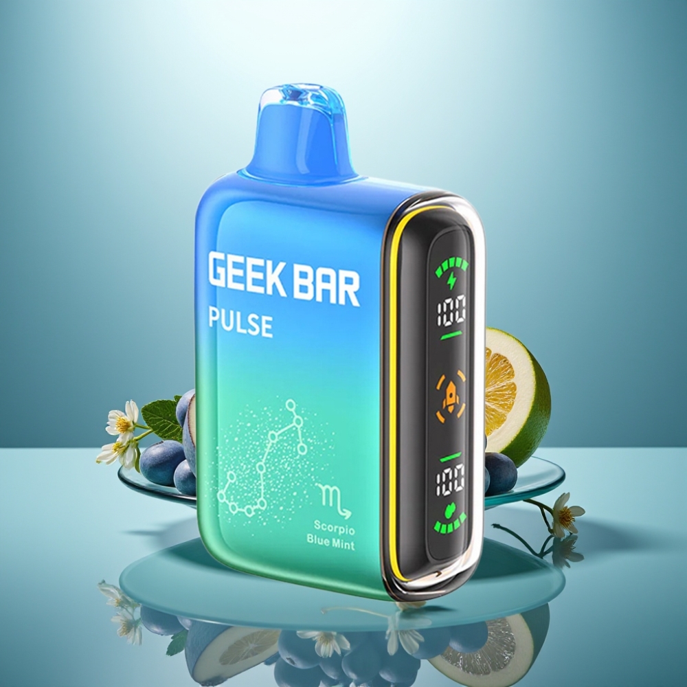 GEEK BAR Pulse 15000 Puffs 16ML 5% USB Type-C 650mAh Adjustable Airflow