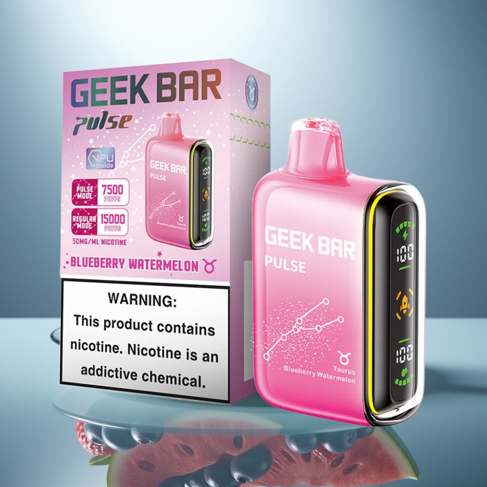 GEEK BAR Pulse 15000 Puffs 16ML 5% USB Type-C 650mAh Adjustable Airflow