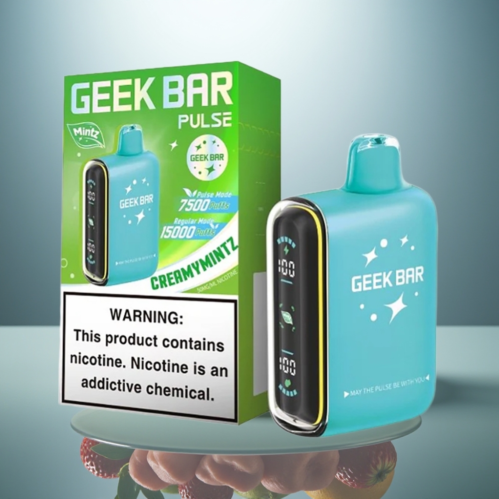 GEEK BAR Pulse 15000 Puffs Mintz 16ML 5% 650mAh USB-C