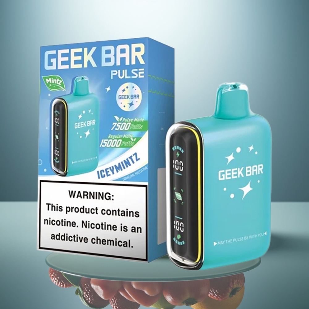 GEEK BAR Pulse 15000 Puffs Mintz 16ML 5% 650mAh USB-C