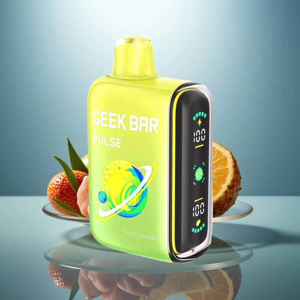 GEEK BAR Pulse 15000 Puffs Sour Edition 16ML 5% 650mAh USB-C