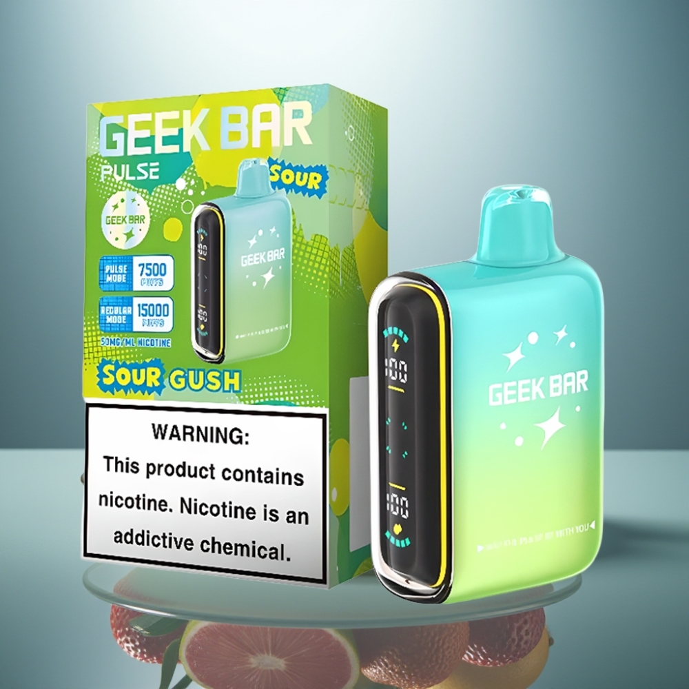GEEK BAR Pulse 15000 Puffs Sour Edition 16ML 5% 650mAh USB-C