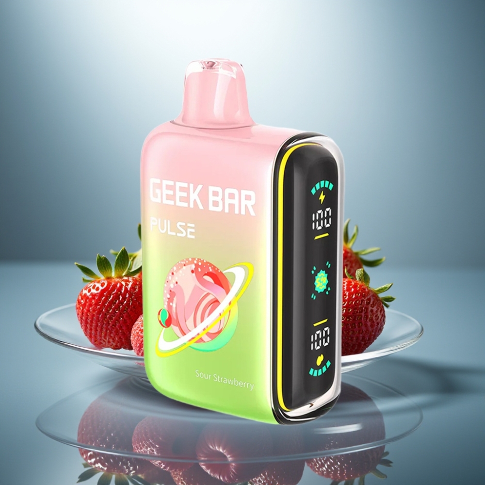 GEEK BAR Pulse 15000 Puffs Sour Edition 16ML 5% 650mAh USB-C