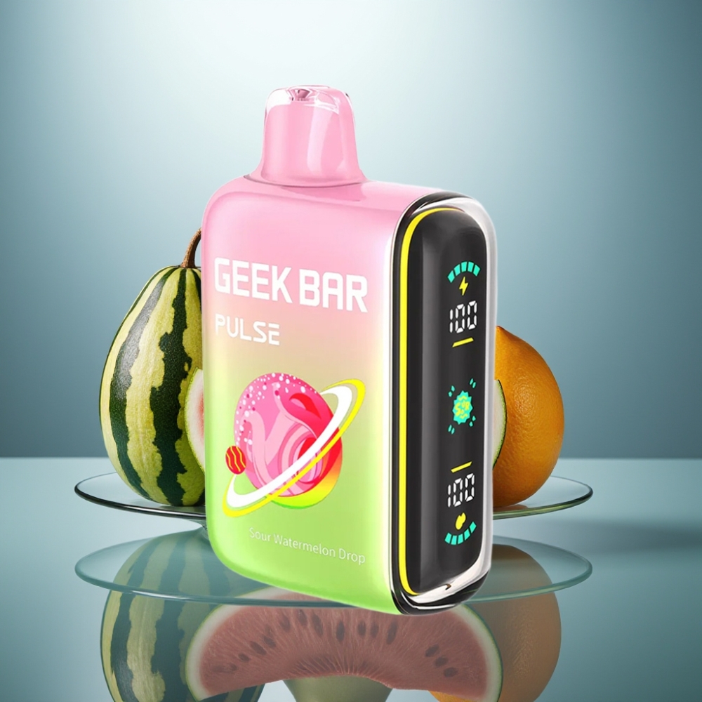 GEEK BAR Pulse 15000 Puffs Sour Edition 16ML 5% 650mAh USB-C