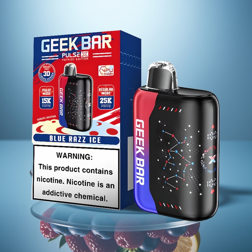 GEEK BAR Pulse X 25000 Puffs 18mL 5% Nicotine Dual Mesh Coil