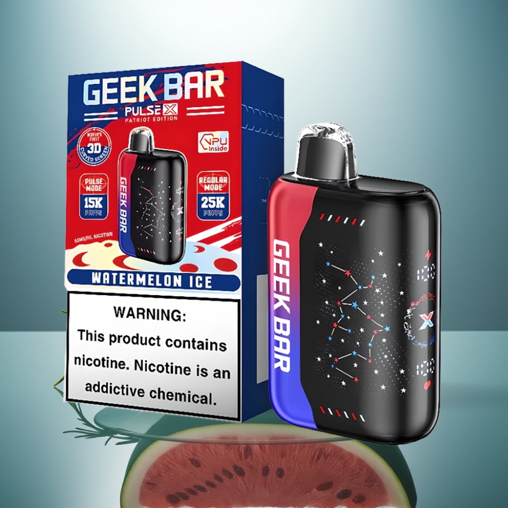 GEEK BAR Pulse X 25000 Puffs 18mL 5% Nicotine Dual Mesh Coil