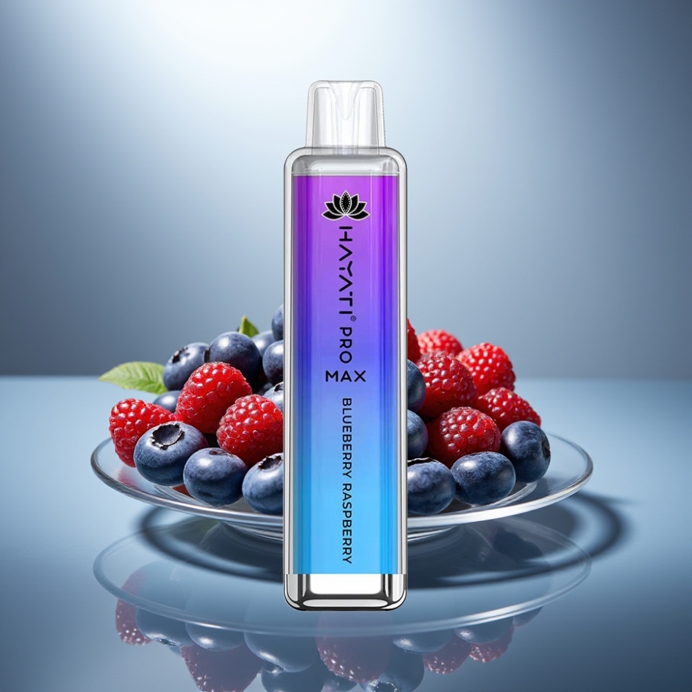 Hayati Pro Max 4000 Puffs Disposable Vape Blueberry Raspberry 1400mAh 2ml/10ml Dual Coil