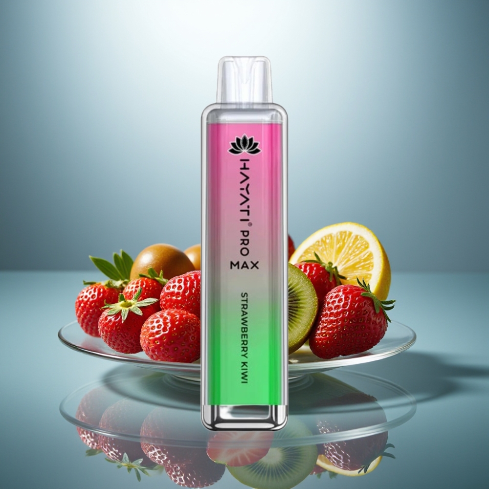 Hayati Pro Max 4000 Puffs Disposable Vape Strawberry Kiwi 1400mAh 2ml TPD