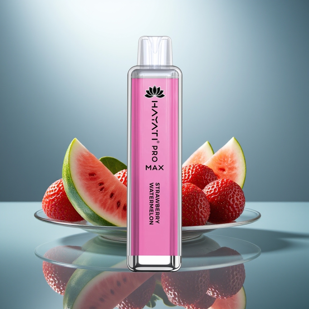 Hayati Pro Max 4000 Puffs Disposable Vape Strawberry Watermelon 1400mAh 2ml TPD