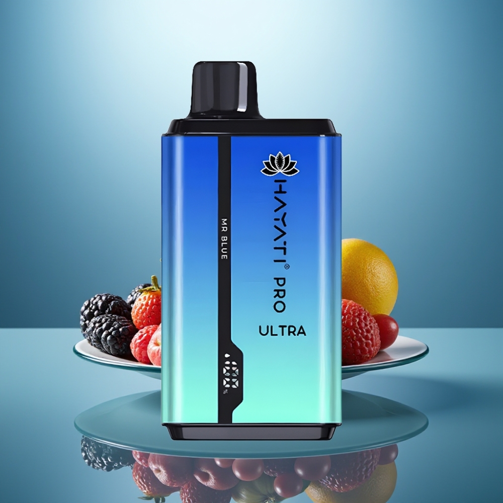 Hayati Pro Ultra 15000 Puffs 850mAh 2×12ml Mr Blue