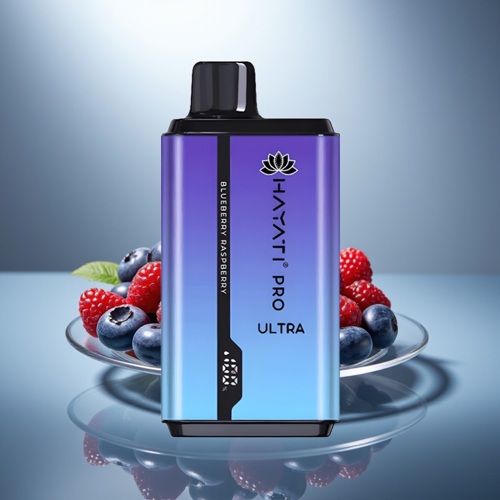 Hayati Pro Ultra 15000 Puffs Blueberry Raspberry 850mAh 2×12ml 2%