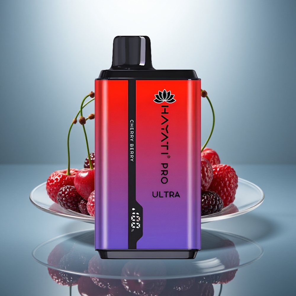 Hayati Pro Ultra 15000 Puffs Cherry Berry 850mAh 24ml 2%