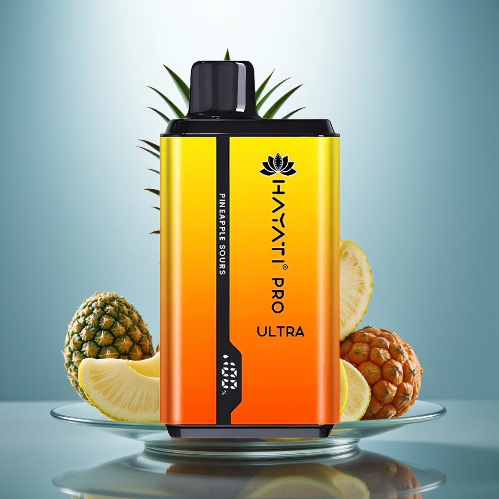 Hayati Pro Ultra 15000 Puffs Pineapple Sours 2×12ml 2% 850mAh