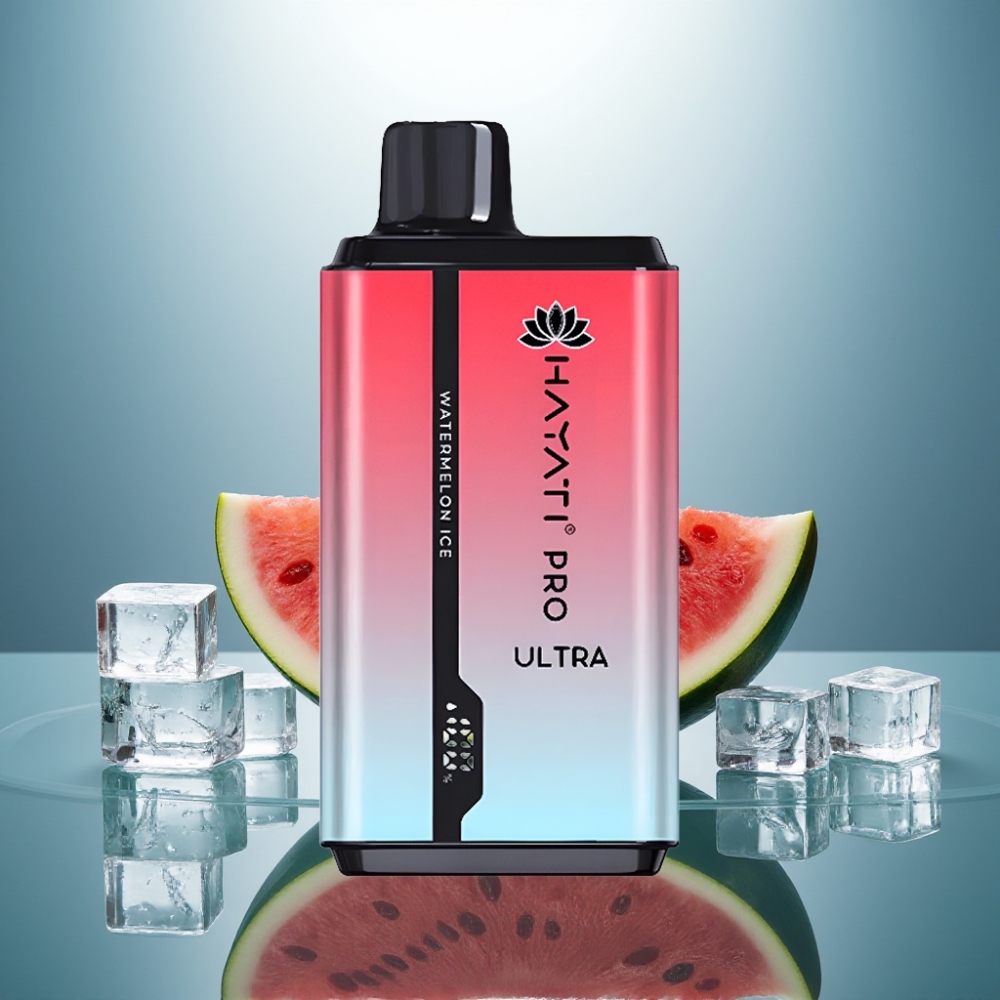 Hayati Pro Ultra 15000 Puffs Watermelon Ice 2×12ml 2% 850mAh