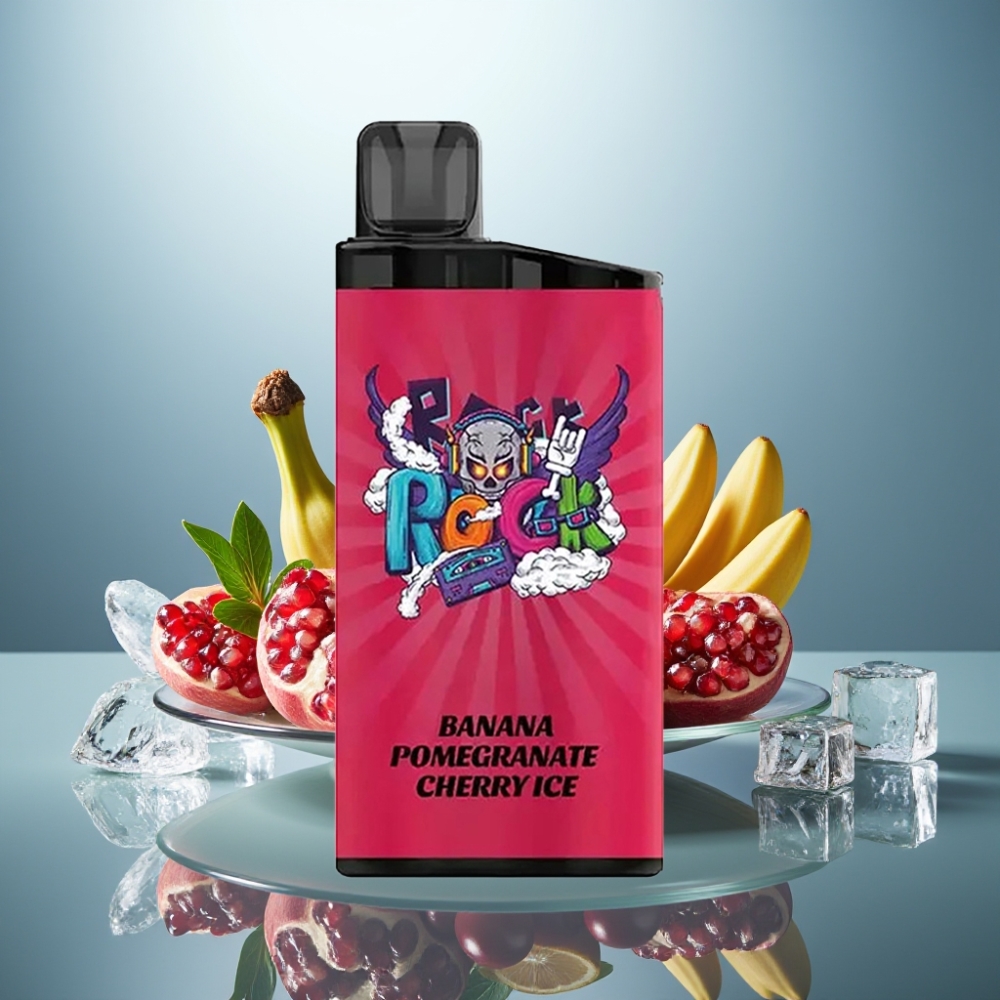 IGET Bar 3500 Puffs Banana Pomegranate Cherry Ice 1400mAh 1.2Ohm Mesh