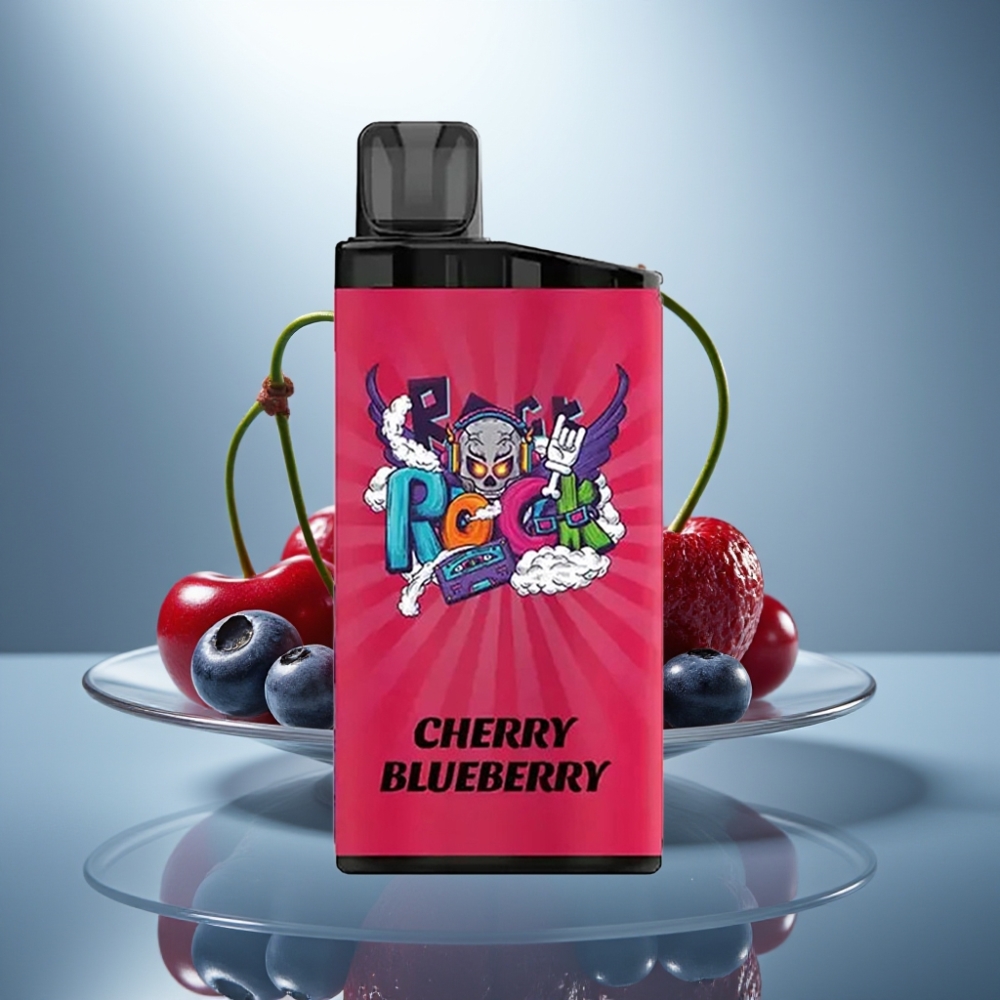 IGET Bar 3500 Puffs Cherry Blueberry 1400mAh 1.2 Ohm Mesh