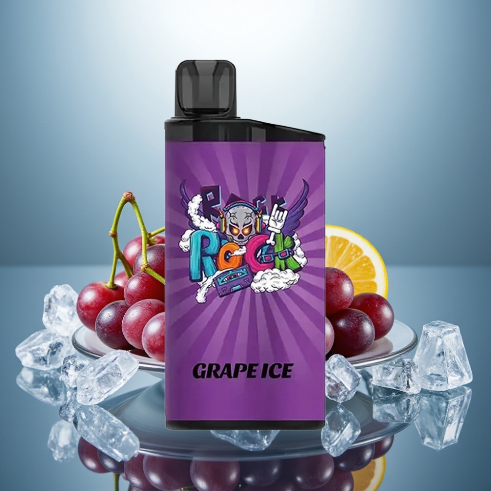 IGET Bar 3500 Puffs Grape Ice - 1400mAh, 1.2 Ohm Mesh Coil