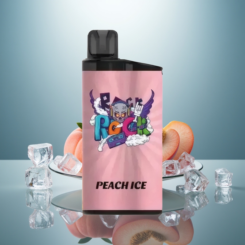 IGET Bar 3500 Puffs Peach Ice - 1400mAh, 1.2 Ohm Mesh Coil