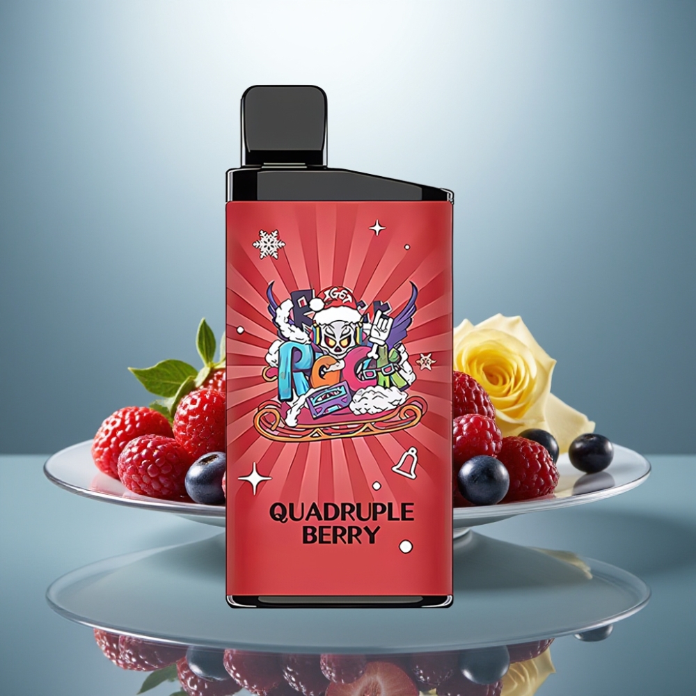 IGET Bar 3500 Puffs Quadruple Berry 1.2 Ohm Mesh 1400 mAh