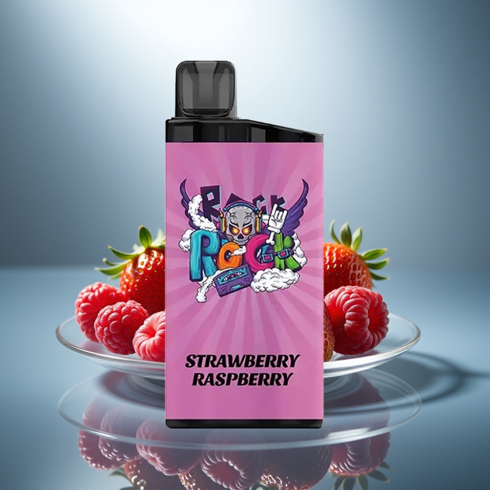 IGET Bar 3500 Puffs Strawberry Raspberry 1400mAh 1.2 Ohm Mesh