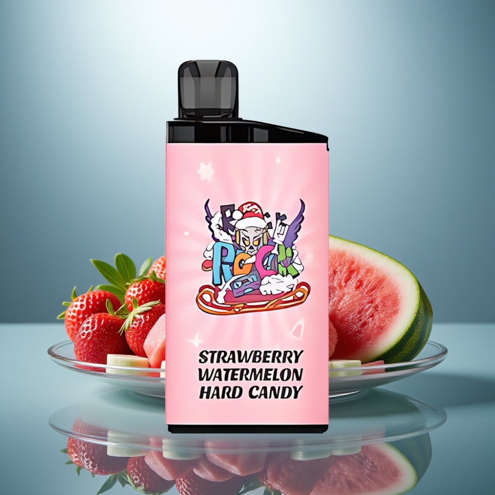 IGET Bar 3500 Puffs Strawberry Watermelon Hard Candy 1400mAh 1.2 Ohm Mesh
