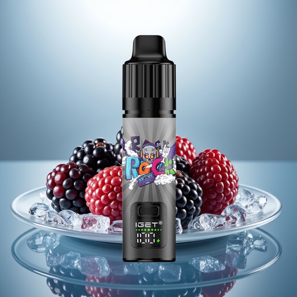 IGET BAR PLUS S3 POD 10000 Puffs 18ml 5% Blackberry Ice