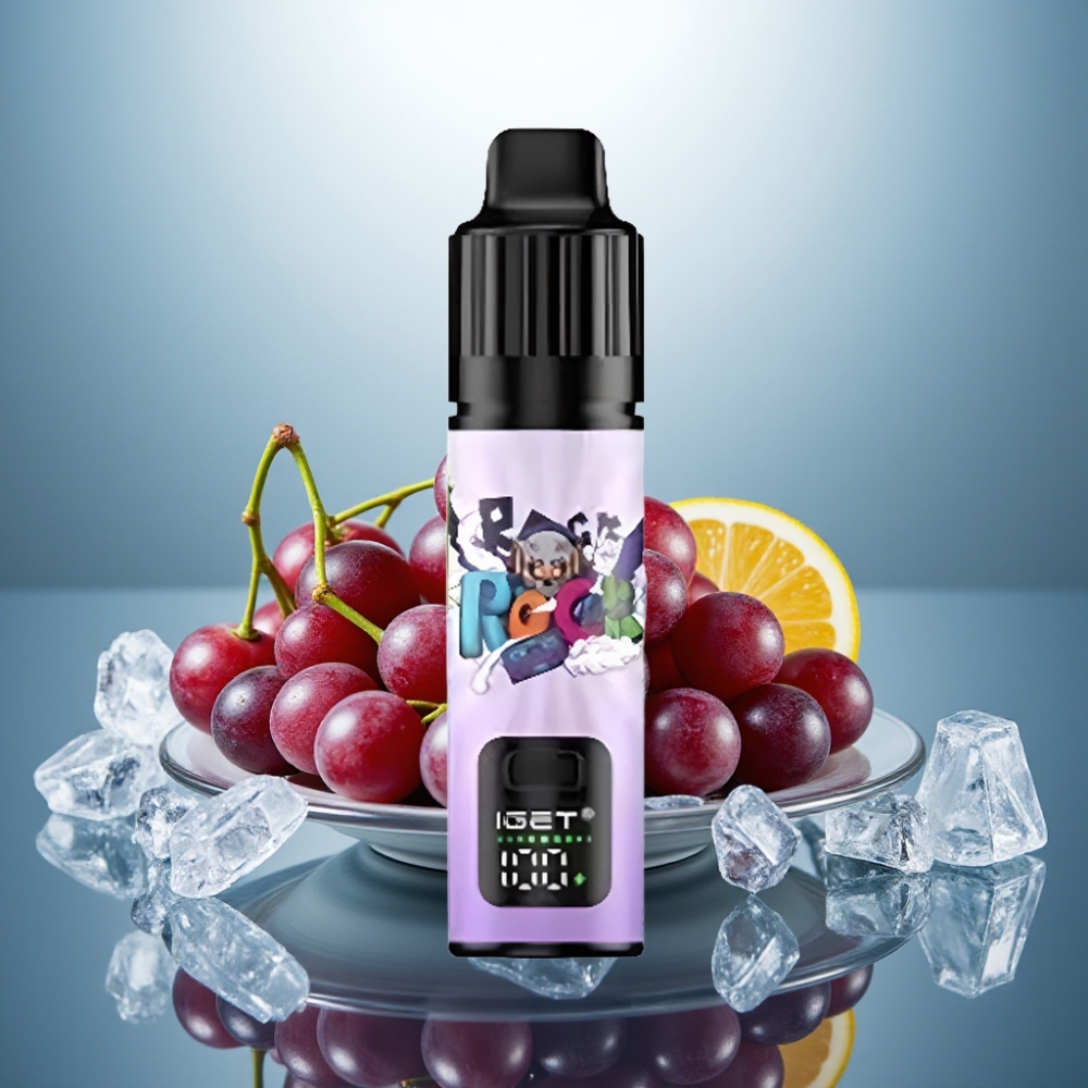 IGET BAR PLUS S3 POD 10000 Puffs 18ml 5% Grape Ice