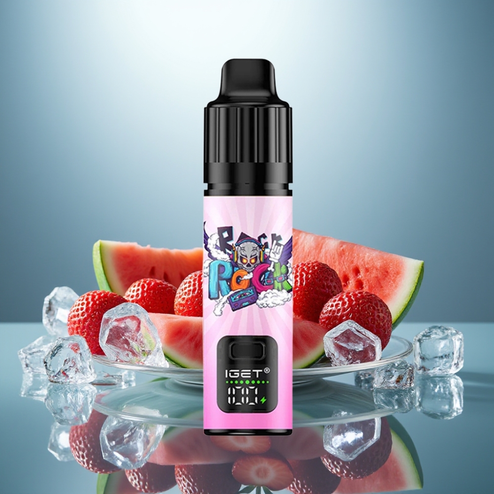 IGET BAR PLUS S3 POD 10000 Puffs 5% 18ml 950mAh Strawberry Watermelon Ice