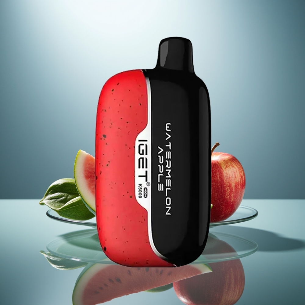 IGET Moon K5000 Puffs Disposable Vape Watermelon Apple 81.5g 1.35Ohm