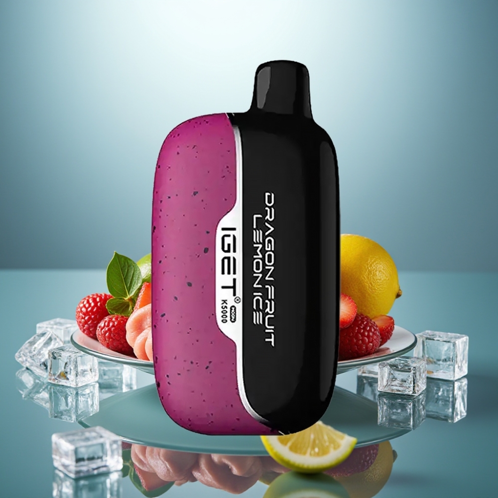 IGET Moon K5000 Puffs Dragon Fruit Lemon Ice 81.5g 1.35Ohm