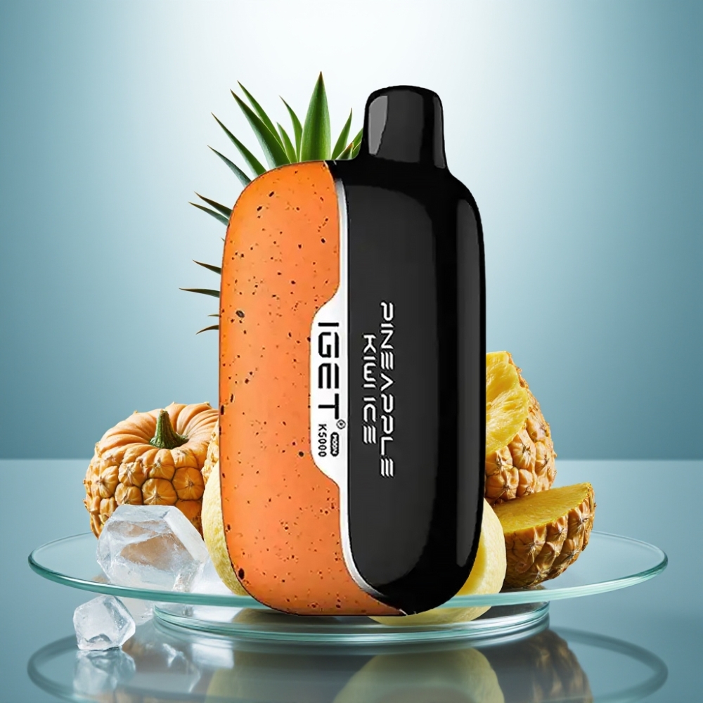 IGET Moon K5000 Puffs Pineapple Kiwi Ice 1.35 Ohm Mesh 81.5g
