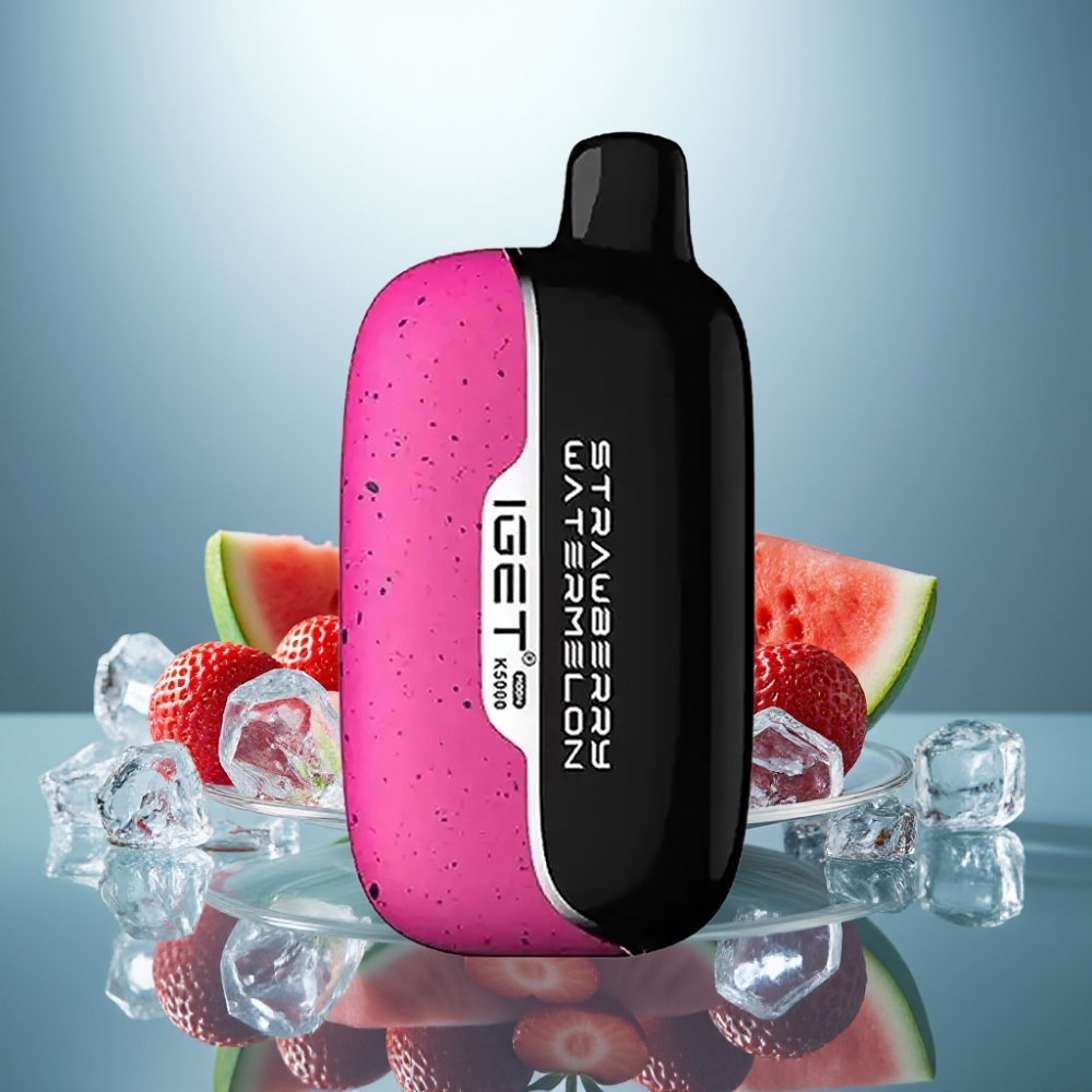 IGET Moon K5000 Puffs Strawberry Watermelon Ice 5000 Puffs 1.35 Ohm 81.5g