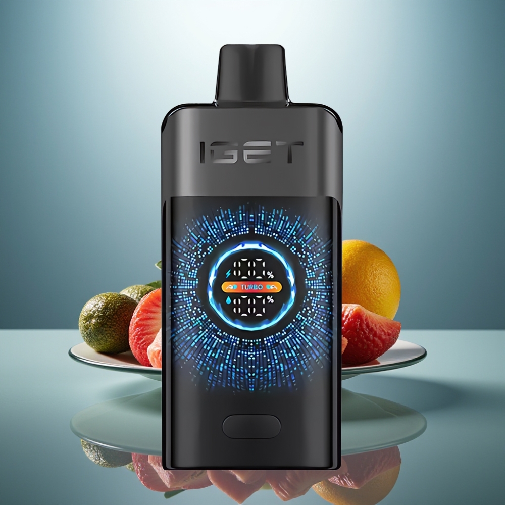 IGET ONE 12000 Puffs Disposable Vape Black Forest 2700mAh 0.6ohm Dual Mesh