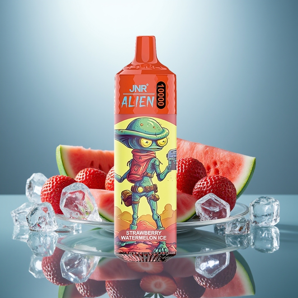 JNR Alien 10000 Puffs 850mAh 20ml Strawberry Watermelon Ice