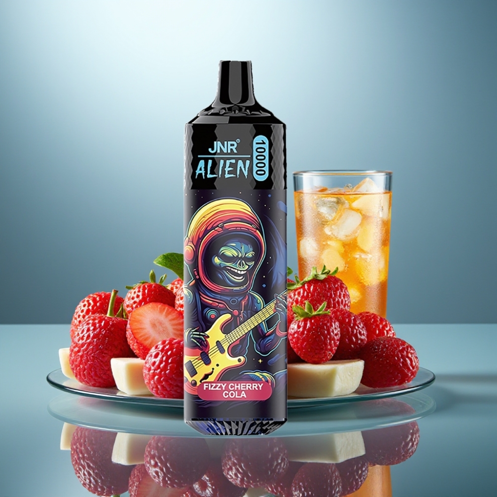 JNR Alien 10000 Puffs Fizzy Cherry Cola 850mAh 20ml Type-C RGB