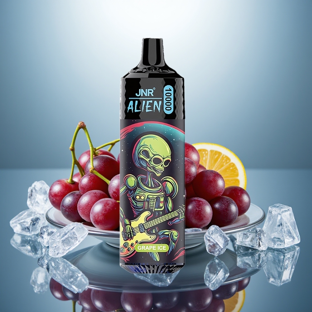 JNR Alien 10000 Puffs Grape Ice 850mAh 20ml Type-C RGB