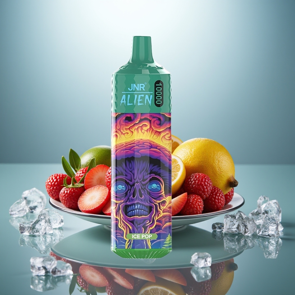 JNR Alien 10000 Puffs Ice Pop 850mAh 20ml RGB LED Type-C