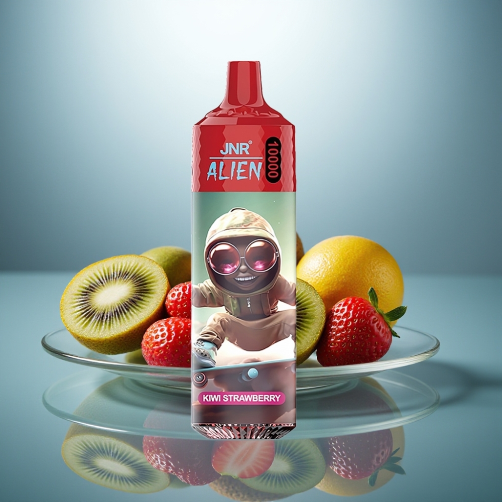 JNR Alien 10000 Puffs Kiwi Strawberry 850mAh 20ml RGB LED