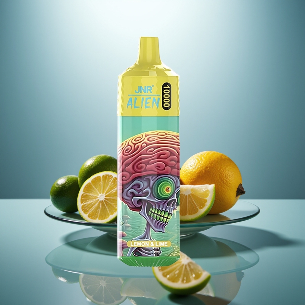JNR Alien 10000 Puffs Lemon & Lime 850mAh 20ml Type-C RGB