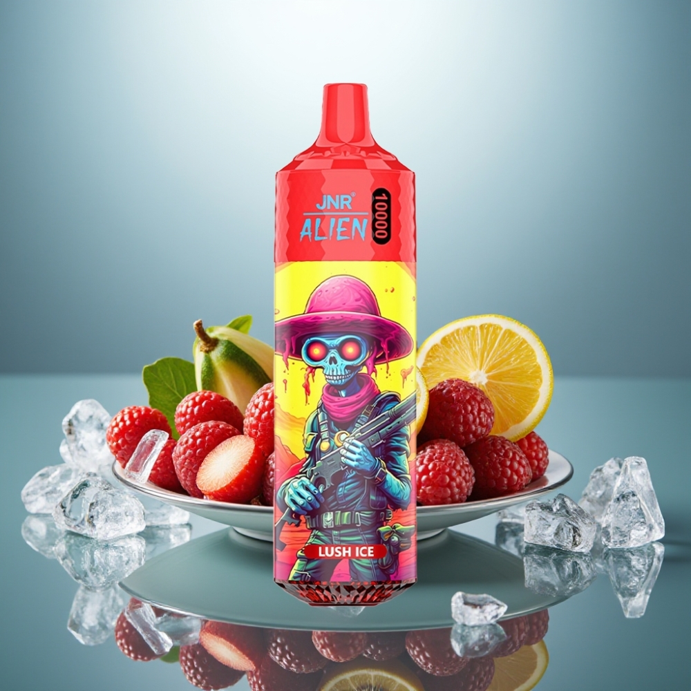 JNR Alien 10000 Puffs Lush Ice 850mAh 20ml Type-C RGB