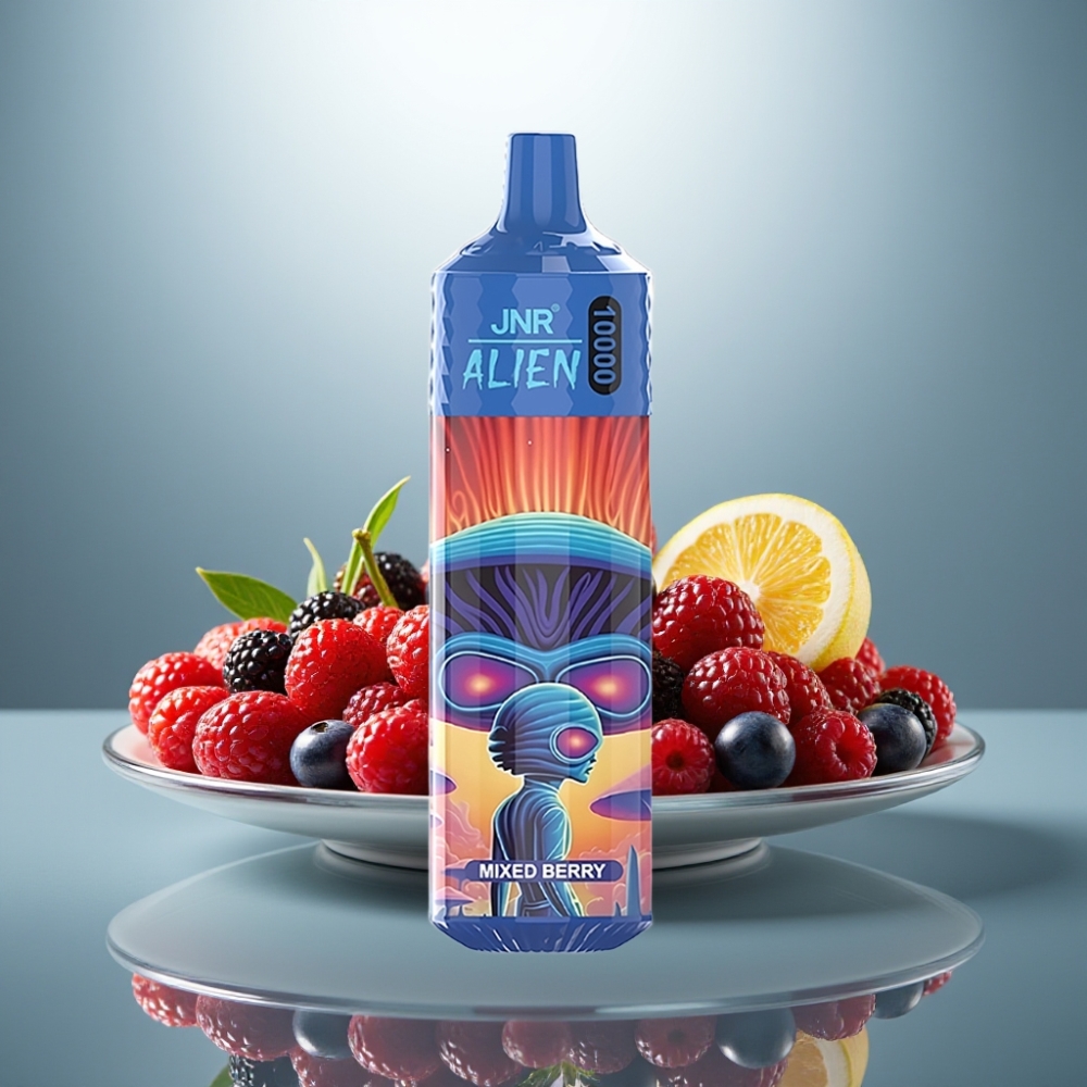 JNR Alien 10000 Puffs Mixed Berry 850mAh 20ml Type-C RGB