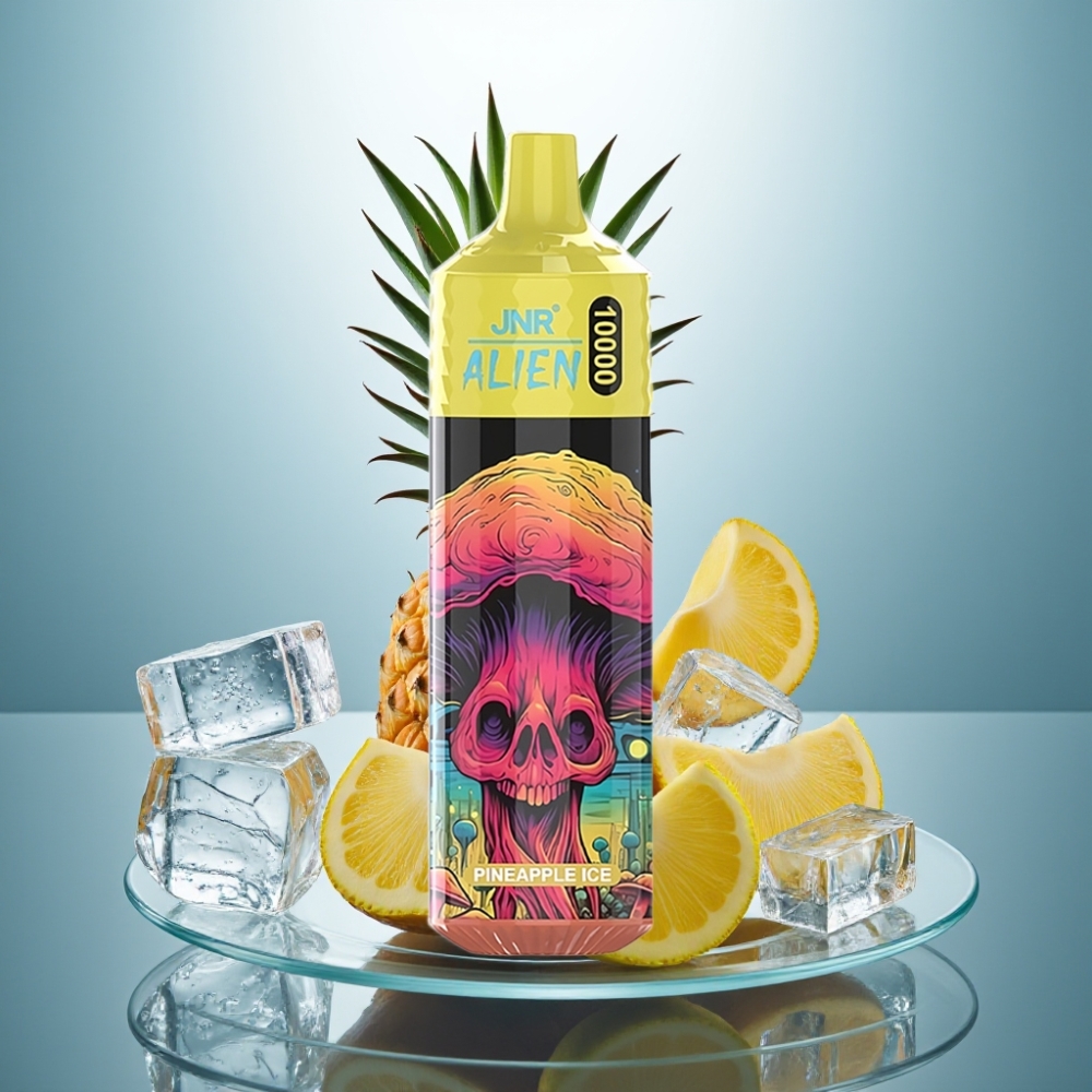 JNR Alien 10000 Puffs Pineapple Ice 850mAh 20ml RGB LED